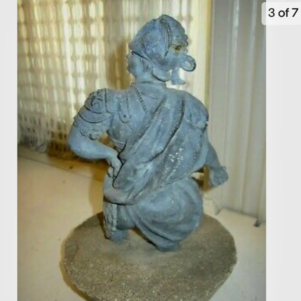Antique, Alexander the Great Sculpture on Urn Lid